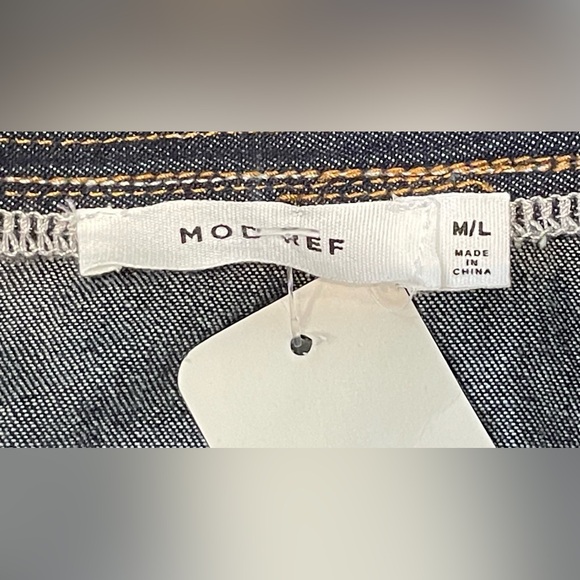 NEW - Mod Ref - Denim Jacket - Blue Jean Jacket - Size: Medium / Large - Picture 6 of 8